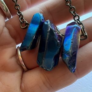 Titanium Quartz Necklace